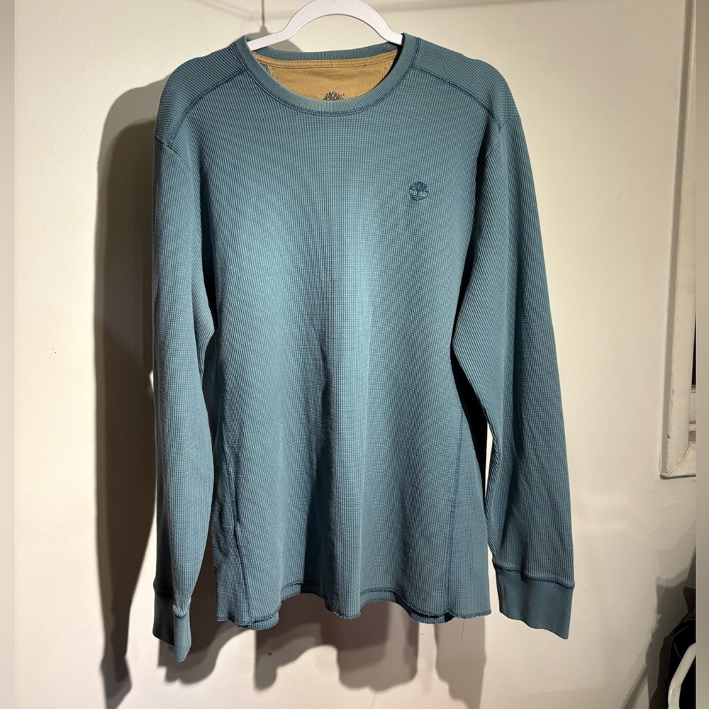 Timberland Teal Long Sleeve Shirt
